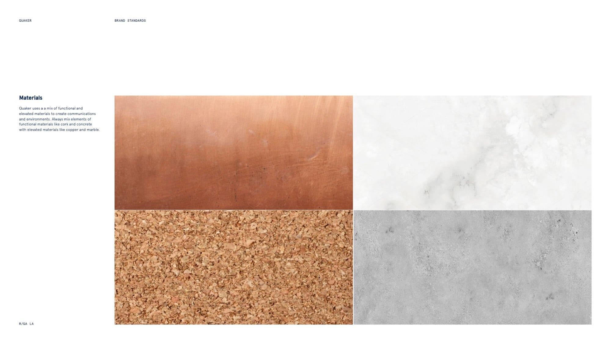 Quaker Brand Standards guide, page 81