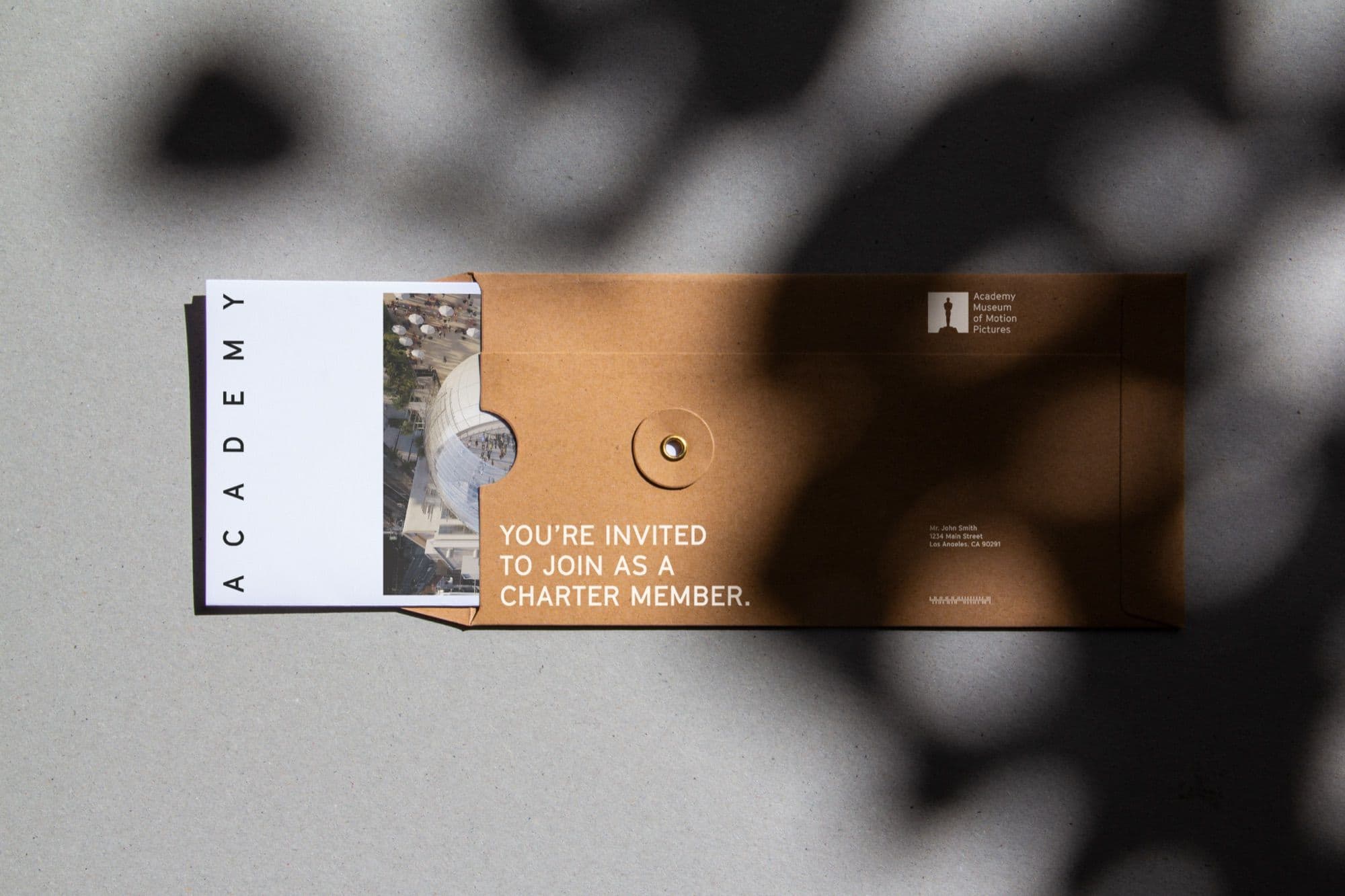 Academy Museum maison mockup