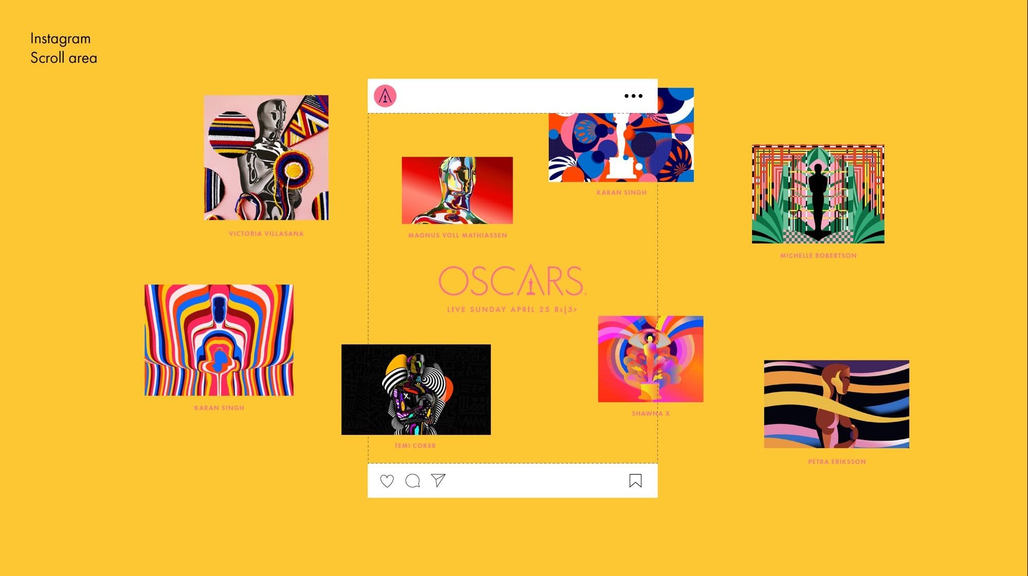 The 93rd Oscars key art